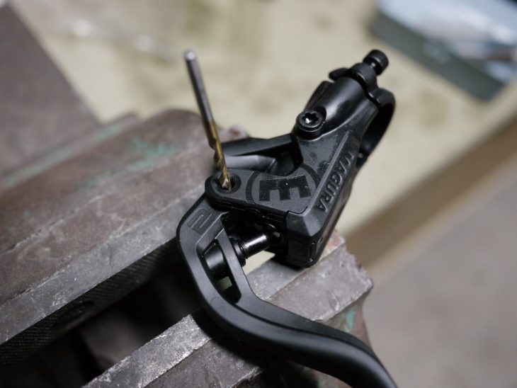 magura hc brake lever workshop vice tool fix