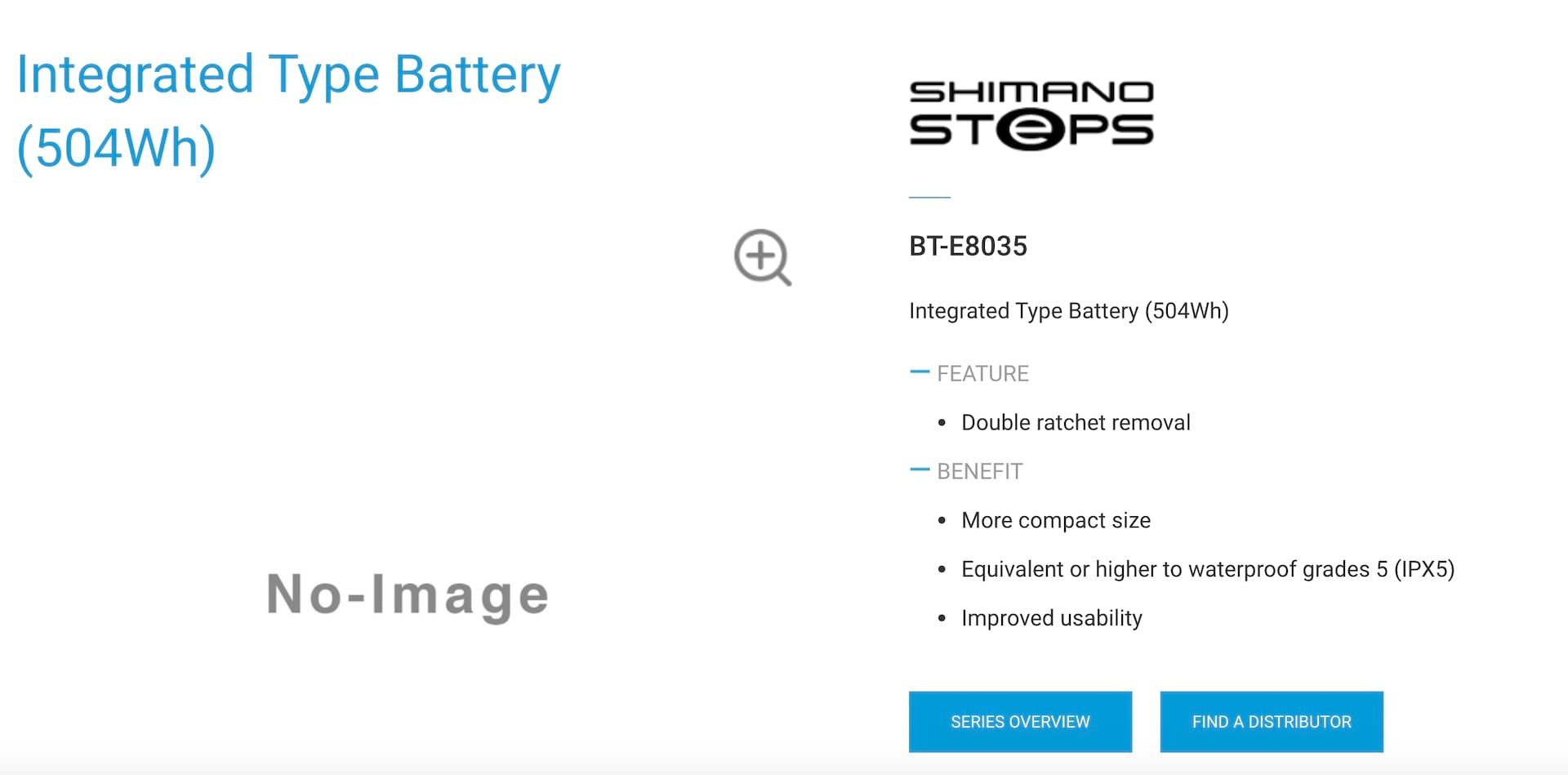 shimano 8035 battery