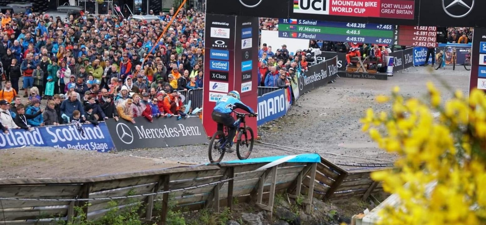 2019 fort william world cup crowd downhill race
