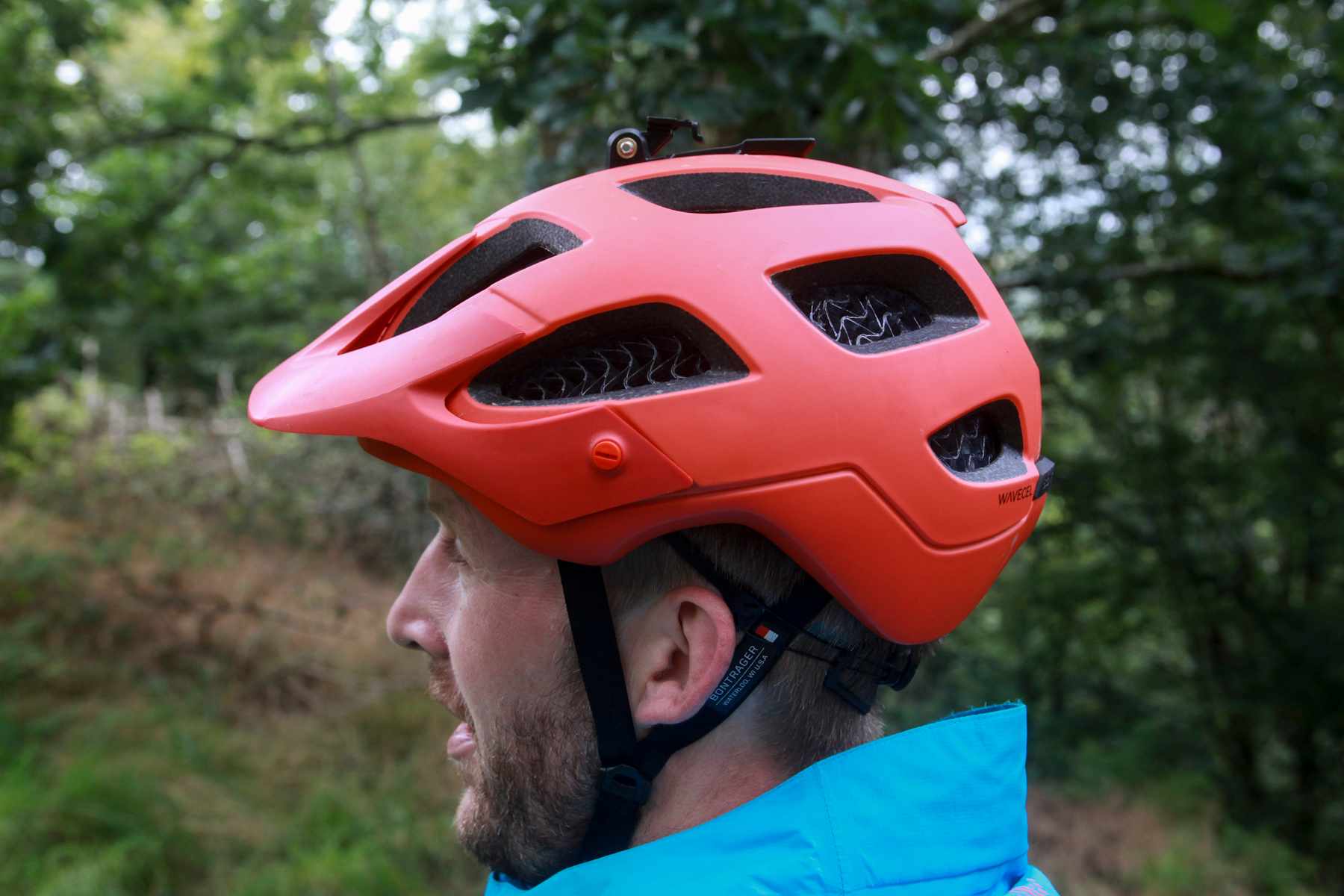bontrager blaze wavecel mountain bike helmet