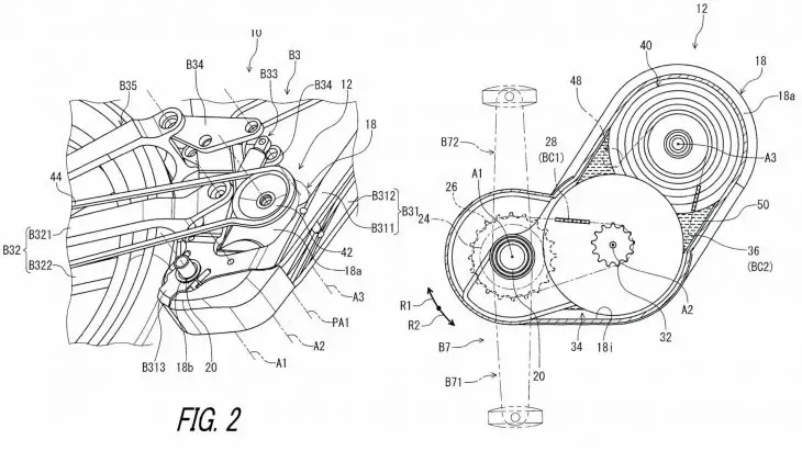 13 speed Shimano gearbox patent uncovered