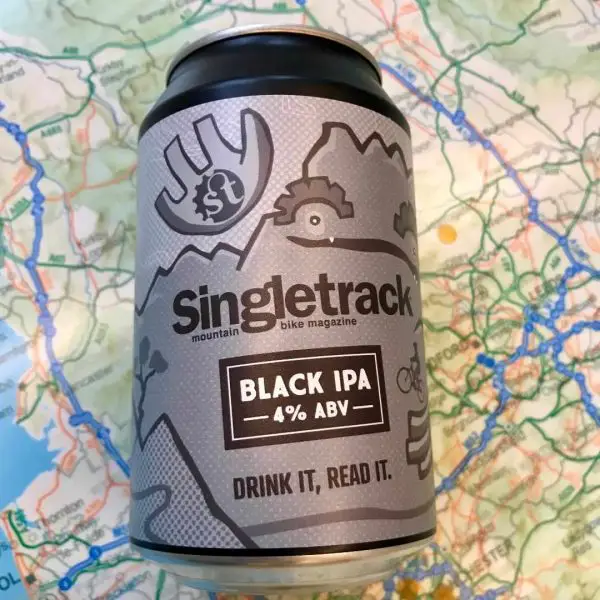 singletrack dark ipa beer