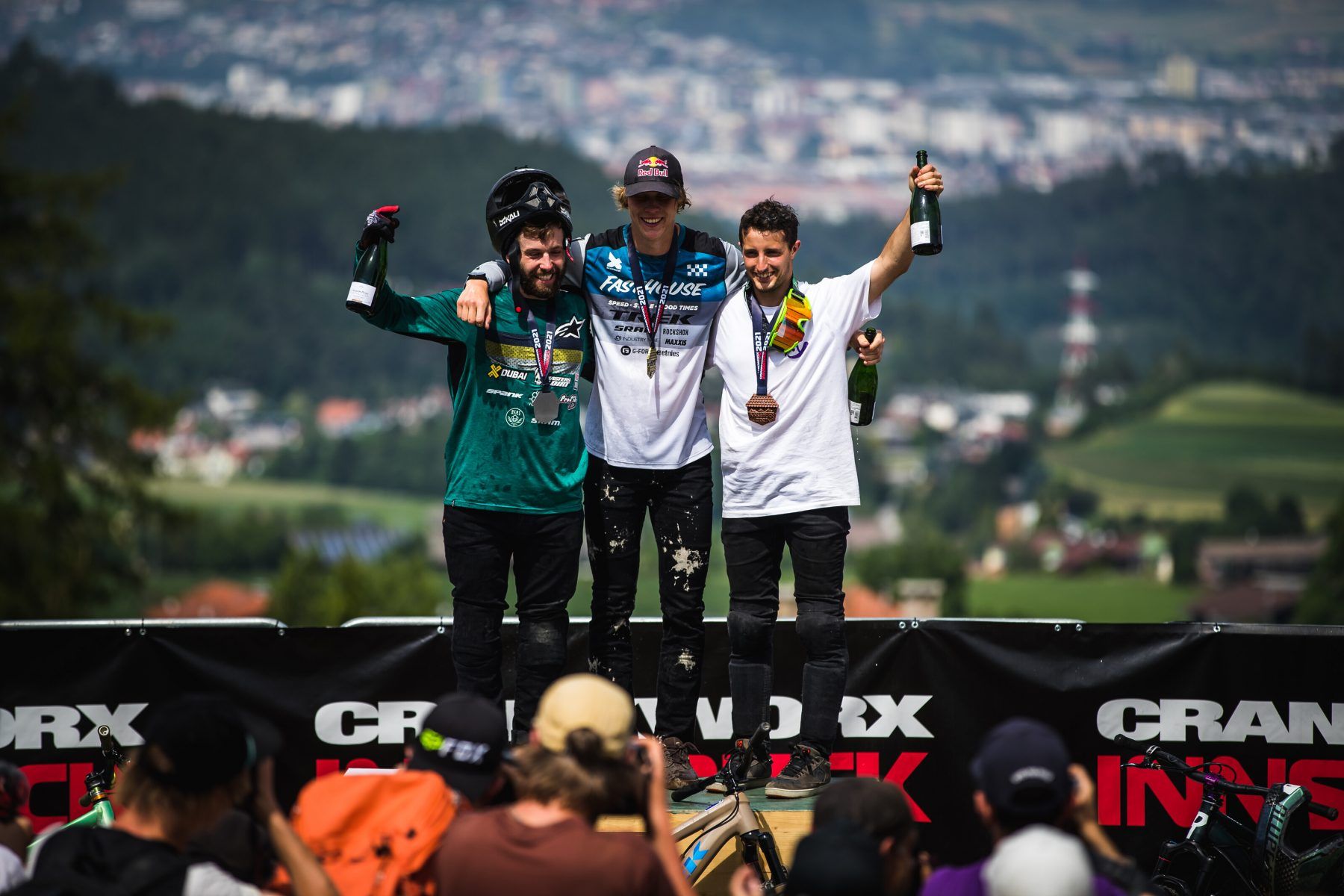 Crankworx Innsbruck Slopestyle podium