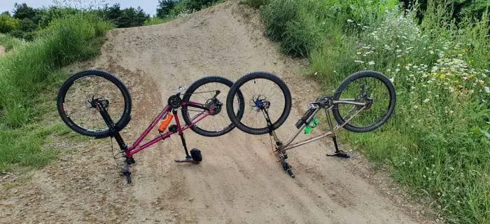 Rider Down Upside Down Bikes