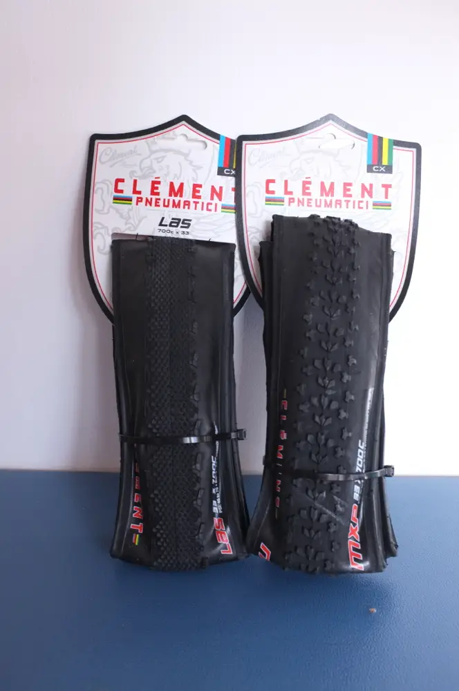 Received: Clement LAS and MXP tyres