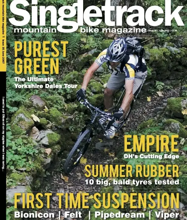 singletrack magazine cover 35