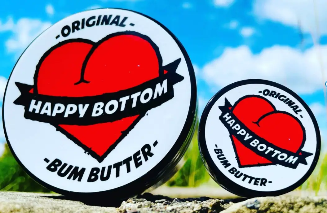 bum butter knob tub