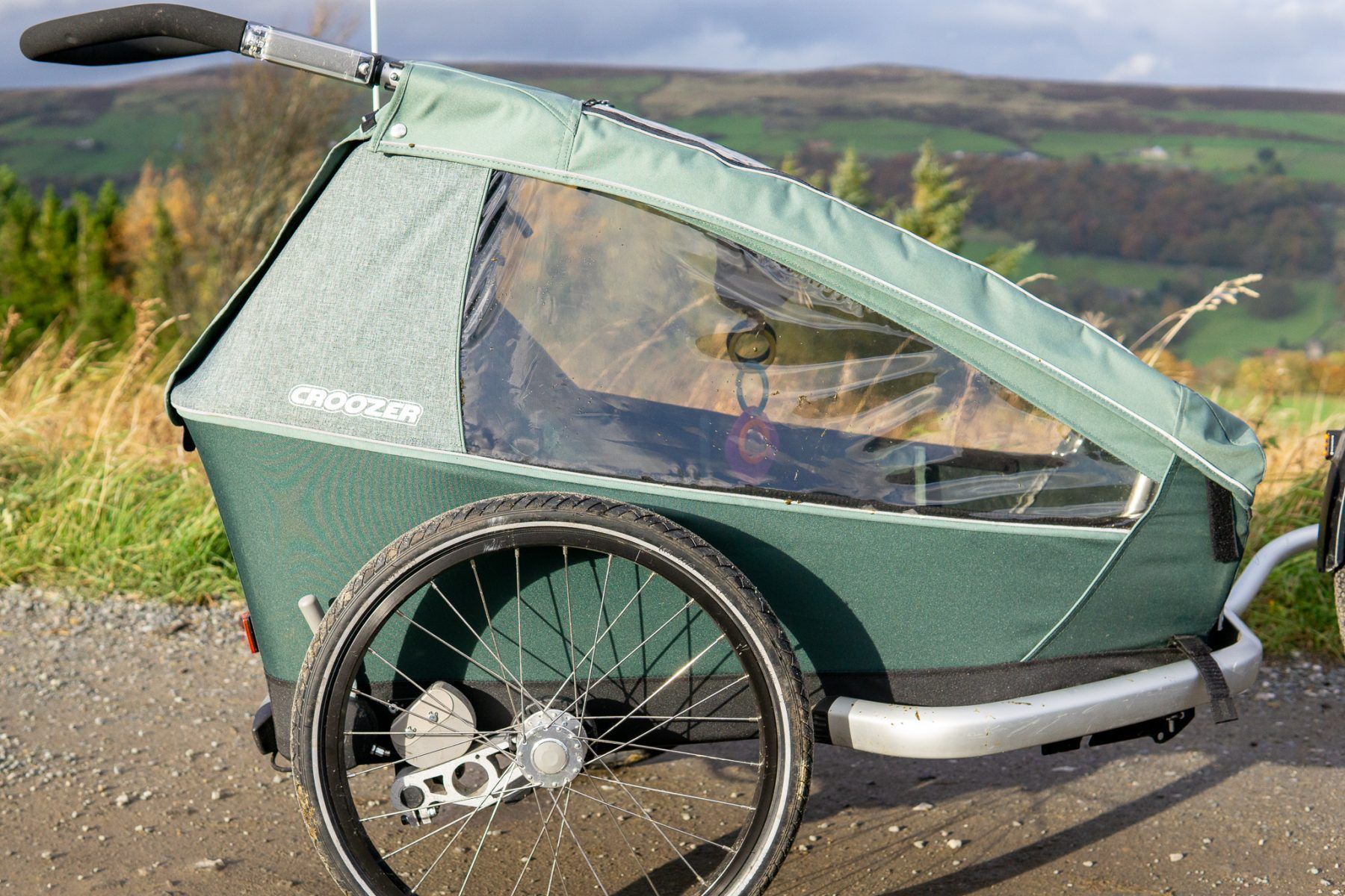 Review  Canyon Pathlite:On 8.0 and Croozer Vaaya 1 trailer - The