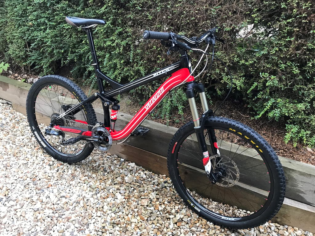 specialized dual suspension mountain bike