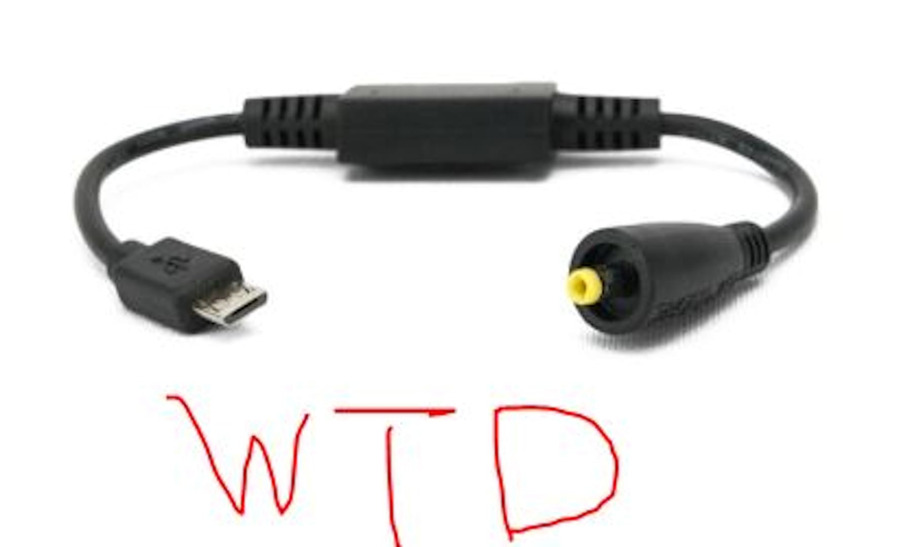 90cm USB Black Charger Power Cable Adaptor for Exposure Joystick MK7 Bike Light