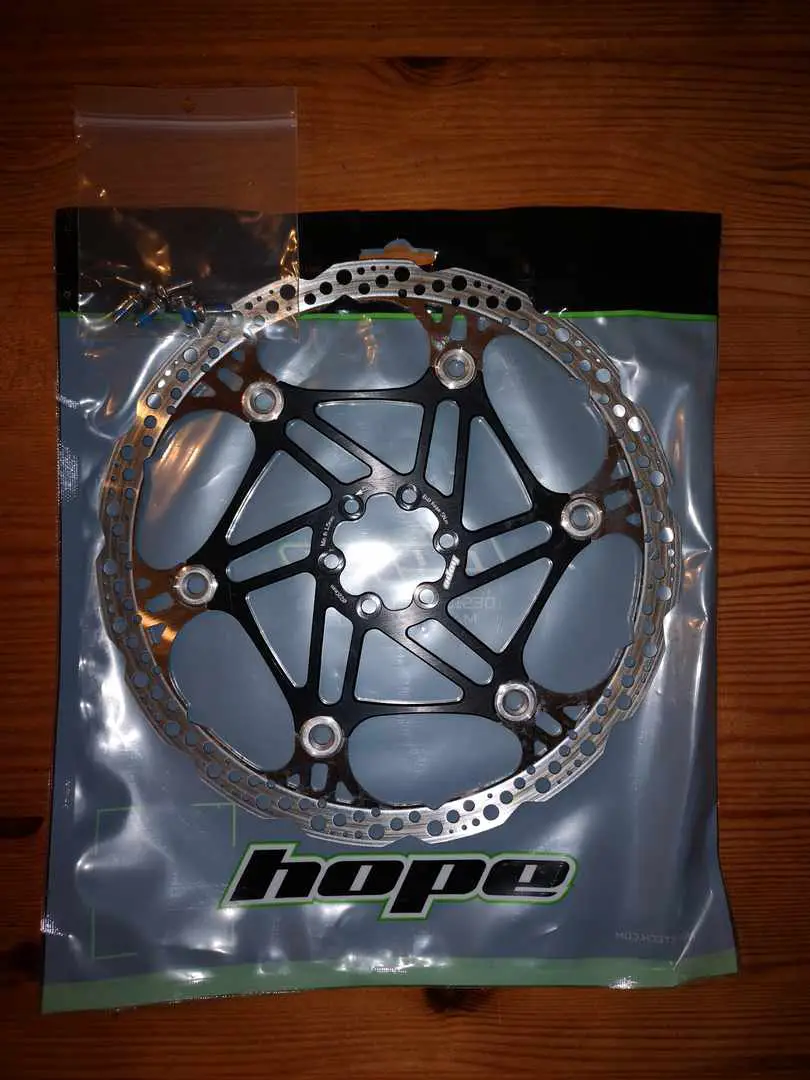 hope 220mm rotor