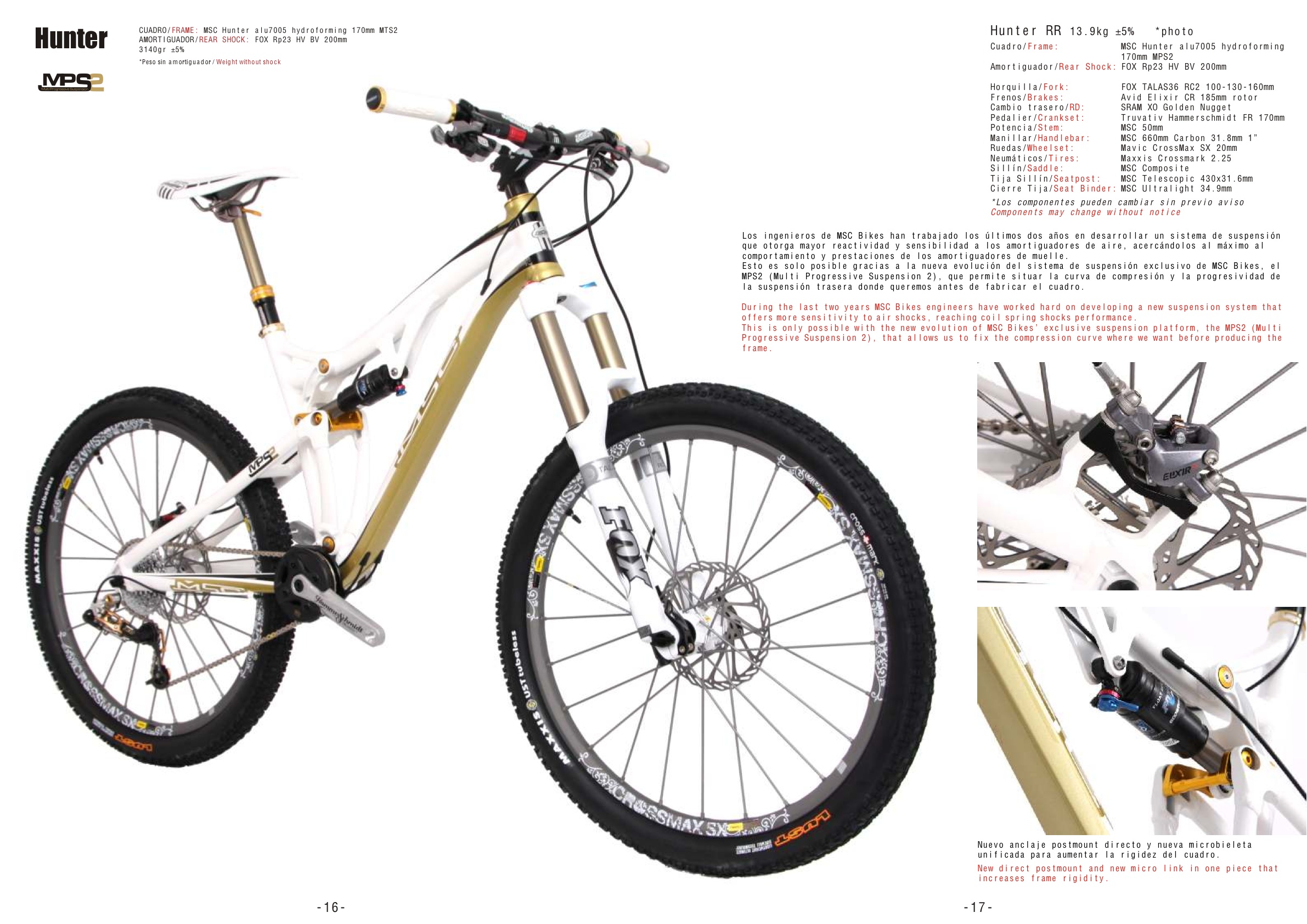 The New MSC Bikes Hunter