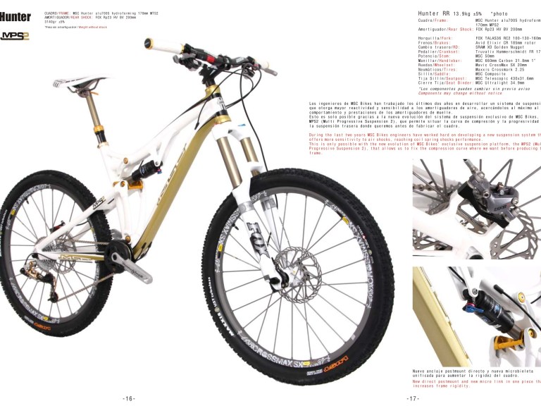 The New MSC Bikes Hunter