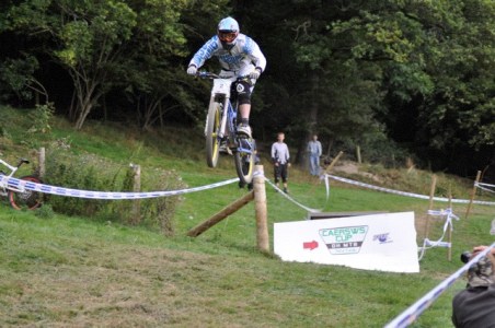 Matt Simmons at the Caersws Cup