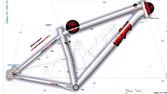 Ragley TD-1 29er Frame