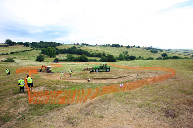 Work Begins on the 2012 Olympic MTB Course