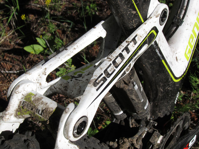 Scott Carbon Genius LT (Long Travel) First Ride.