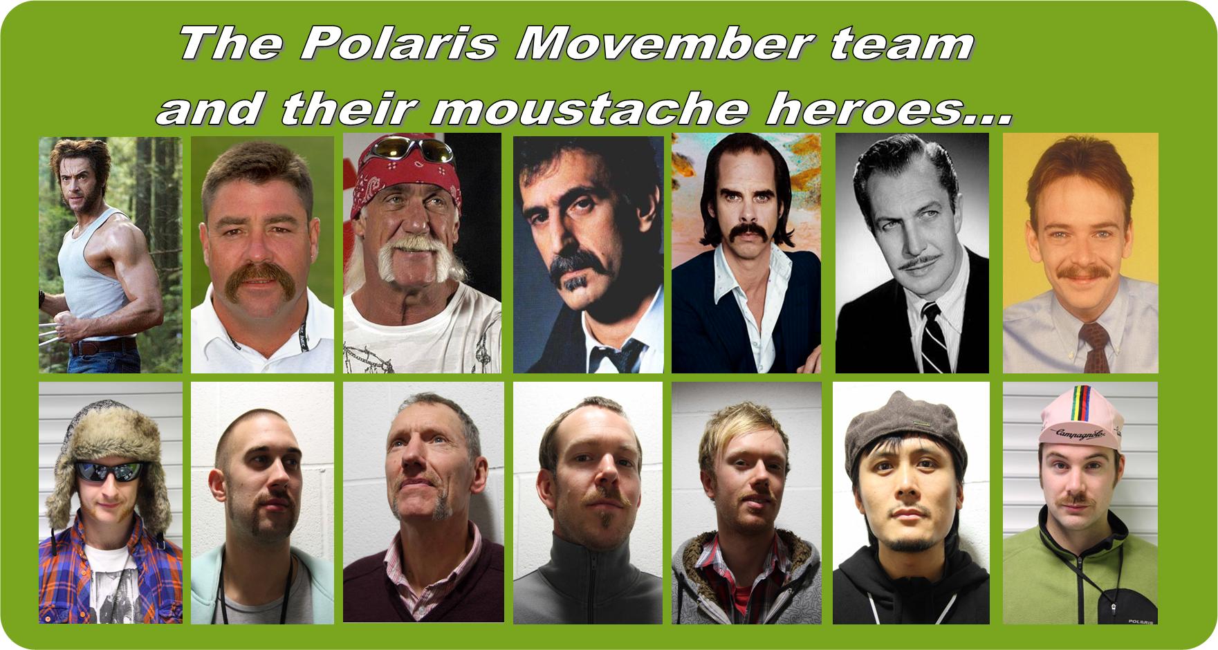 Movember: Polaris Apparel