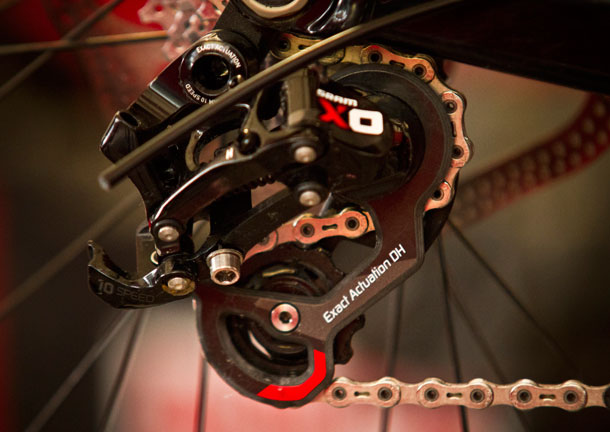 Wednesday spy shot: SRAM XO DH Mech