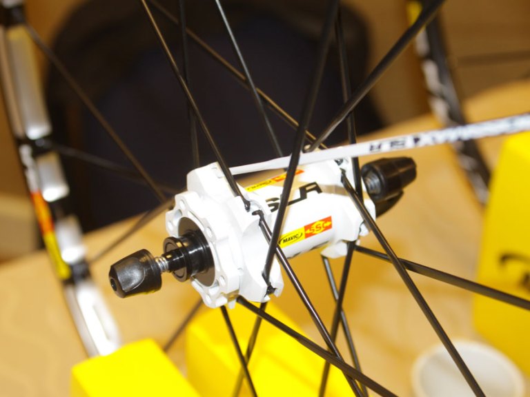 Sea Otter 2012: Mavic’s new 29er wheels.