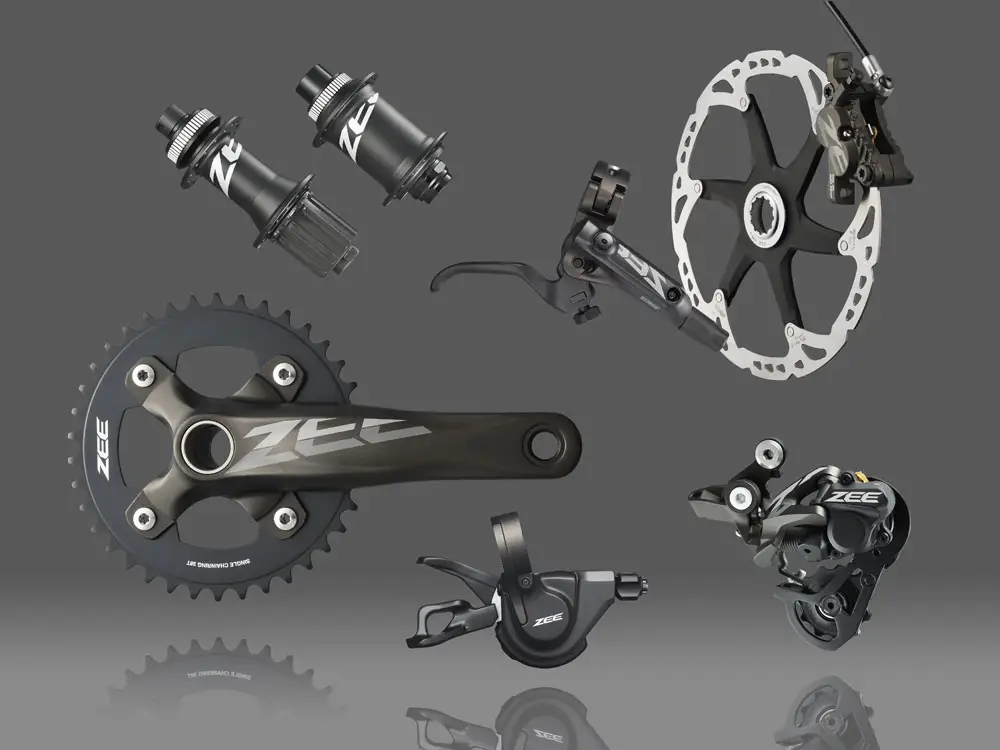 New Shimano Zee 2012 downhill groupset