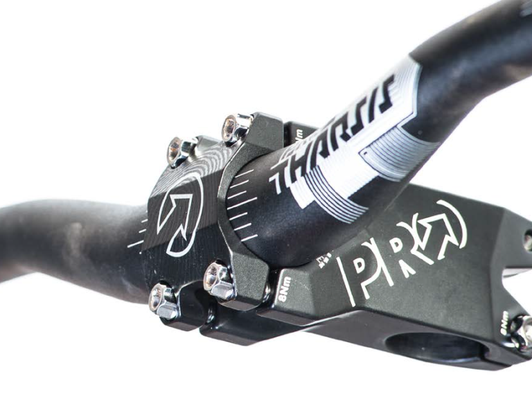 PRO Tharsis 750 alloy riser and Vanderham FR CNC stem