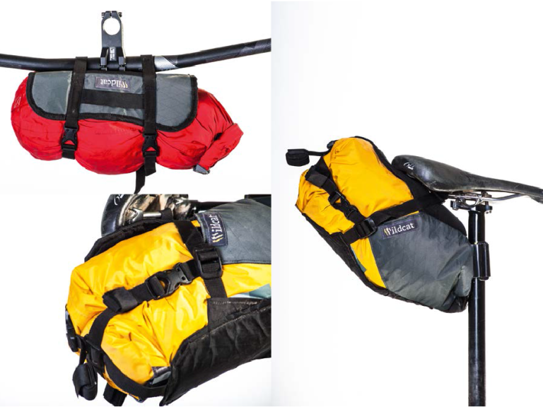 Wildcat Gear Tiger seatpack and Mountain Lion handlebar harness