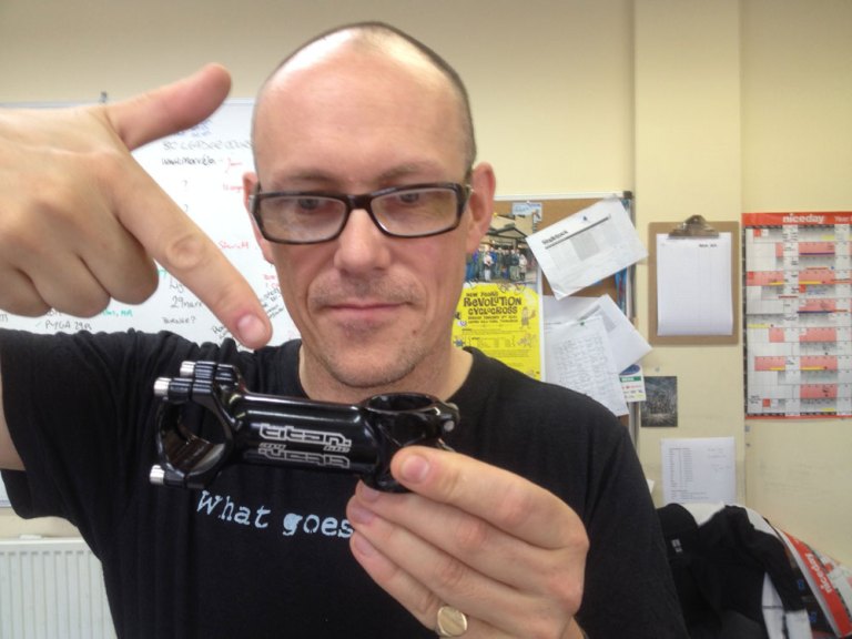 Looking at stems. Chris Froome has inspired us!