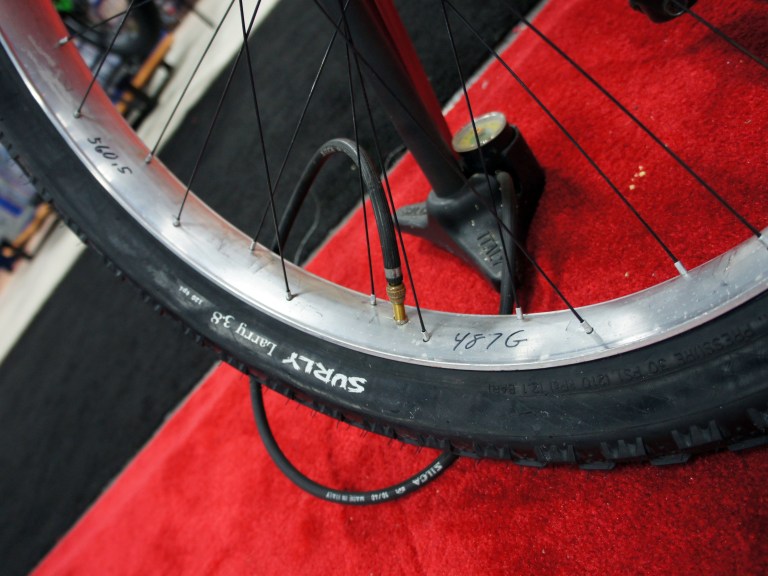 Interbike 2013: Stan’s fatbike rim on show floor