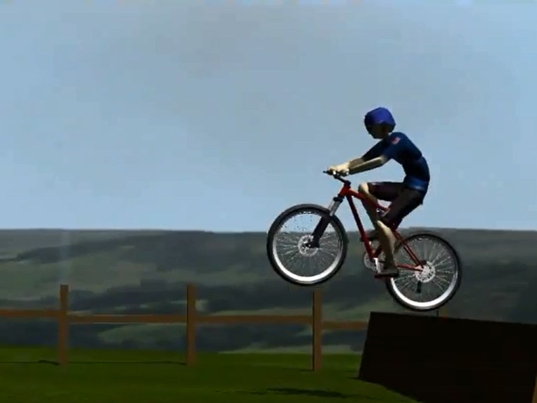 Developer models mountain biking for riding game