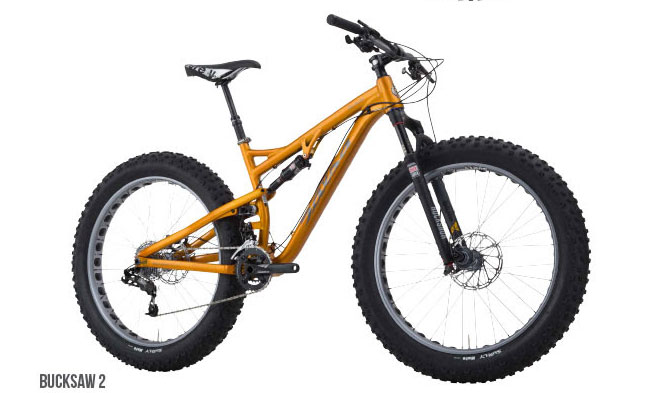 Sea Otter: Salsa Launches Bucksaw full suspension fat bike