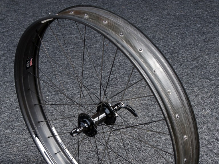 Sea Otter: Wide HED rims for snow, trail, and road