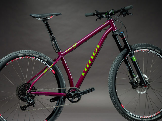 A nice, rad hardtail: Niner’s purple ROS 9