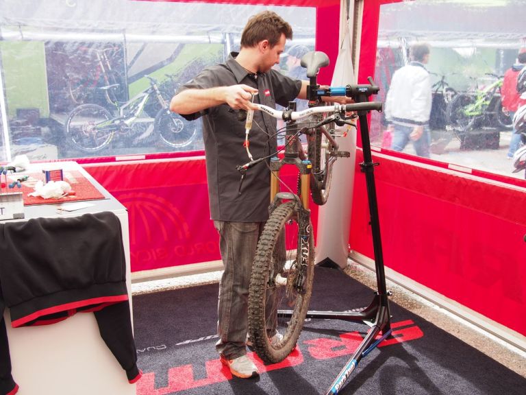 The unsung heroes of bike festivals: Tech Support