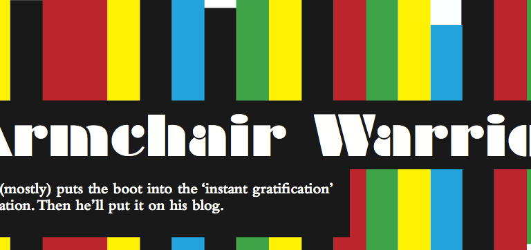 Throwback Thursday: Armchair Warriors