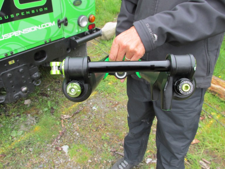 Fort William: Spotted – DVO Single Crown Fork.