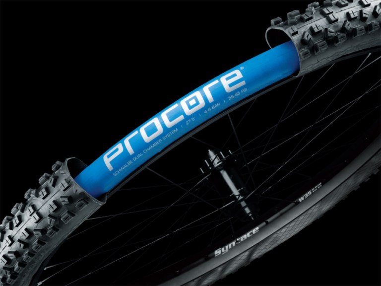 Air-filled tubes inside tyres!  Schwalbe’s Procore