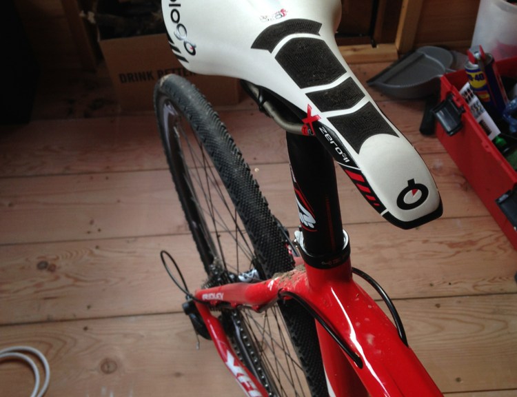 Received: Pro Logo Zero-2 CPC Tirox saddle