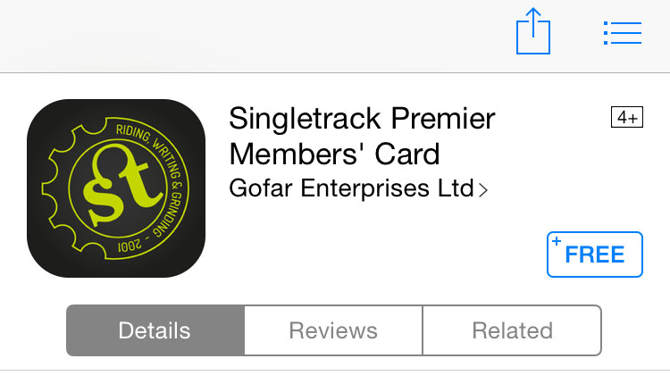 New App for Singletrack Premier Subscribers