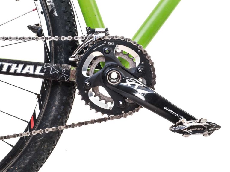Shimano XT drivetrain