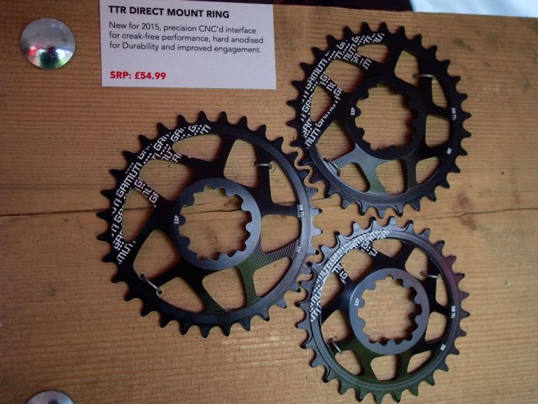 Spotted at Tweedlove: New Gamut direct mount chainrings