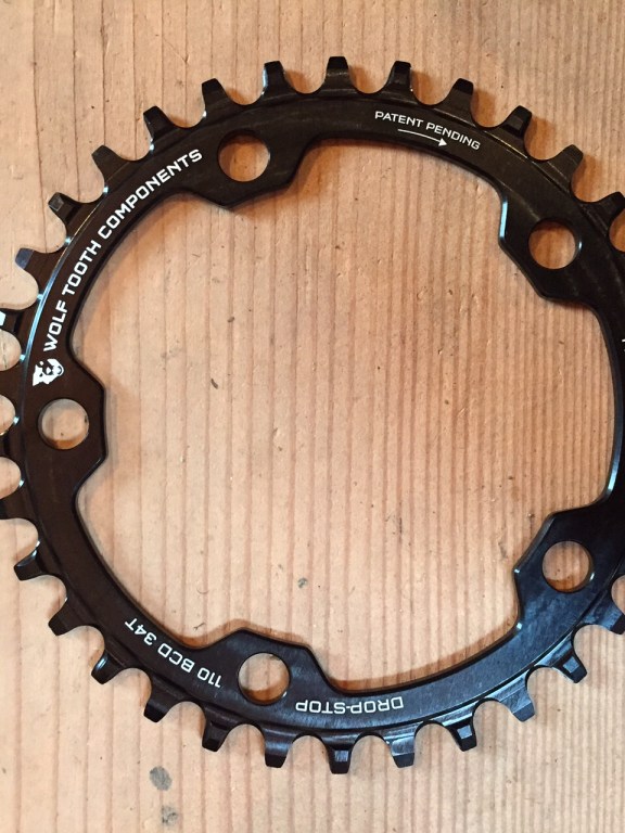 Received: Wolf Tooth Components Drop Stop Chainring