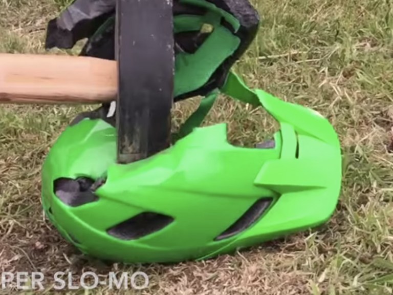 Dented Lid? Put it down with an axe: VIDEO