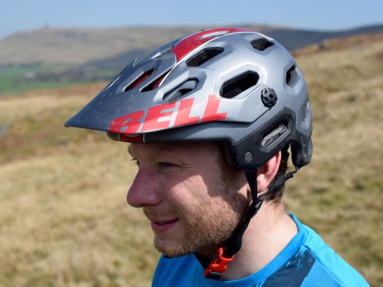 Bell Super 2R helmet.