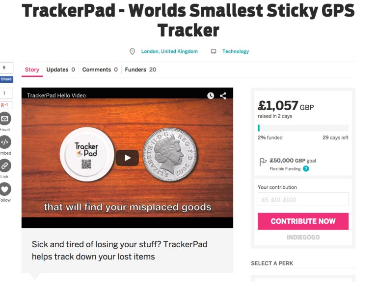 The Mini TrackerPad is back back back!