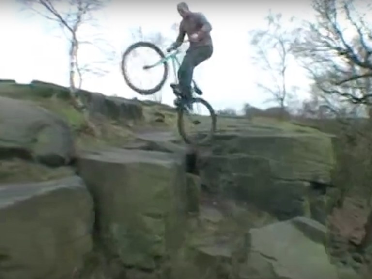From the Archive – Chris Akrigg’s brakeless trials (VIDEO)