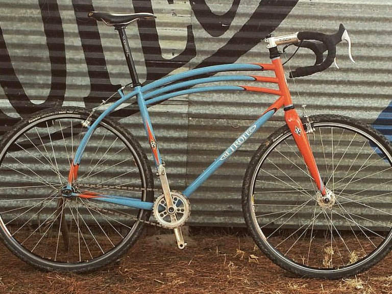 Seen: Retrotec ‘Cross Bike w/ 3 Top Tubes
