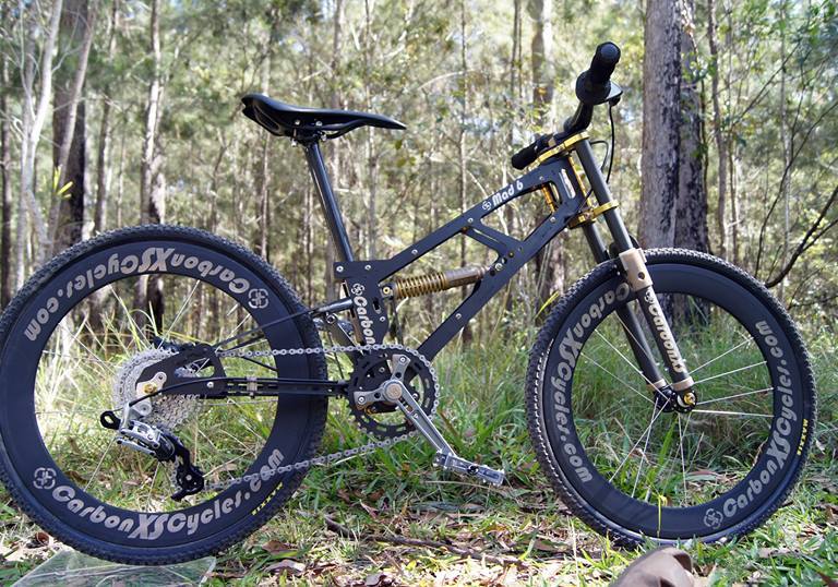 XSessive?  Custom Kids’  20in Carbon Full-Susser