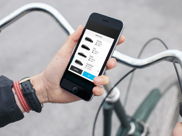 Addison Lee “Embraces” Cyclists