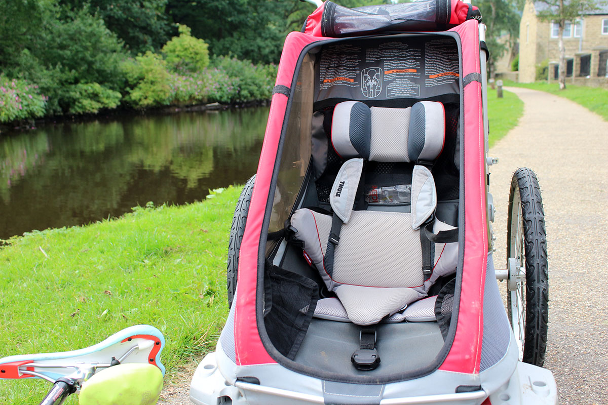 thule cougar one 1 trailer buggy child children review